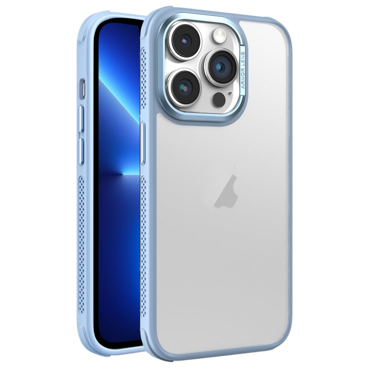 For iPhone 13 Pro Hardware Side Cooling Skin Feel Frosted Metal Lens Frame Phone Case