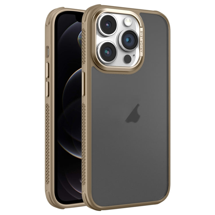For iPhone 12 Pro Hardware Side Cooling Skin Feel Frosted Metal Lens Frame Phone Case