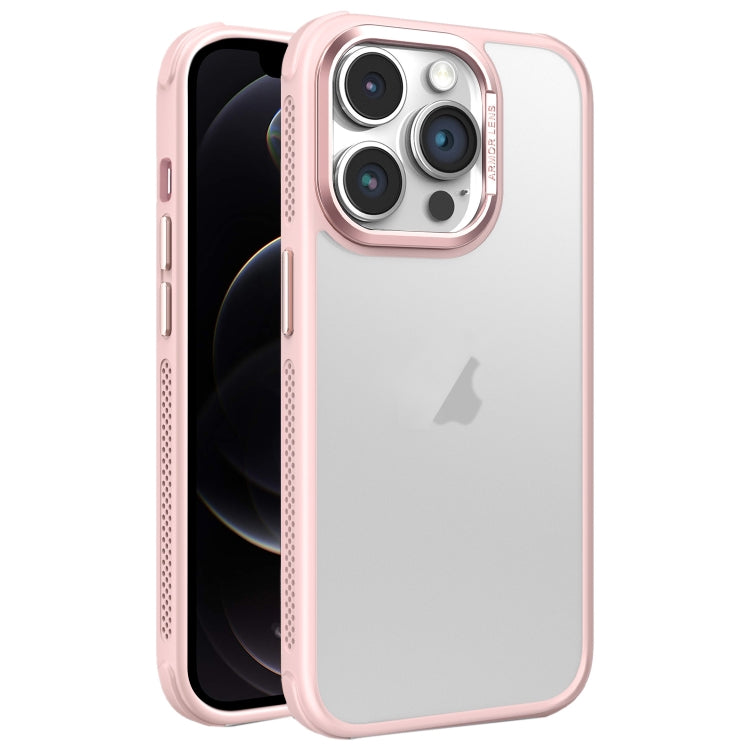 For iPhone 12 Pro Hardware Side Cooling Skin Feel Frosted Metal Lens Frame Phone Case