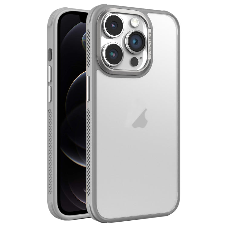 For iPhone 12 Pro Hardware Side Cooling Skin Feel Frosted Metal Lens Frame Phone Case