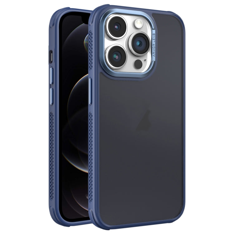 For iPhone 12 Pro Hardware Side Cooling Skin Feel Frosted Metal Lens Frame Phone Case