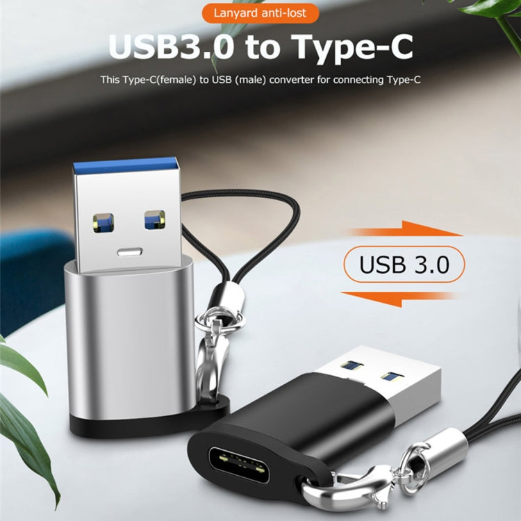 XQ-ZH006 USB 3.0 to Type-C / USB-C Adapter(Black)