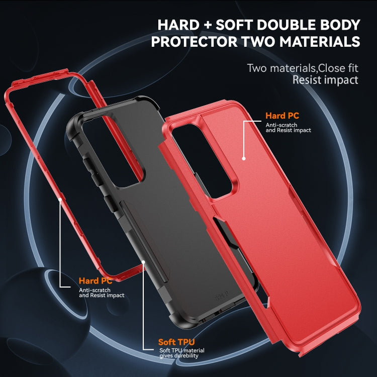 For Samsung Galaxy S25 5G TPU + PC Shockproof Protective Phone Case