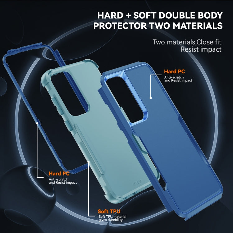 For Samsung Galaxy S25 5G TPU + PC Shockproof Protective Phone Case