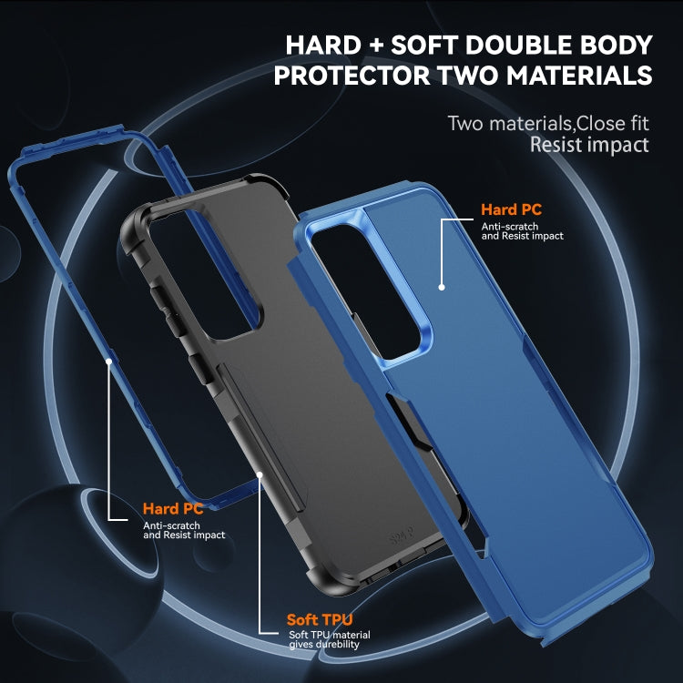For Samsung Galaxy S25 5G TPU + PC Shockproof Protective Phone Case