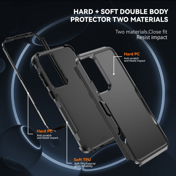 For Samsung Galaxy S25 5G TPU + PC Shockproof Protective Phone Case