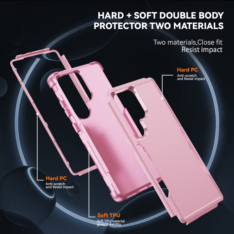 For Samsung Galaxy S25 Ultra 5G TPU + PC Shockproof Protective Phone Case