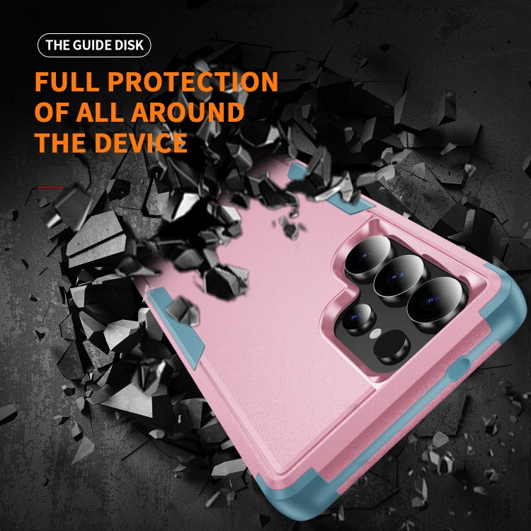 For Samsung Galaxy S25 Ultra 5G TPU + PC Shockproof Protective Phone Case