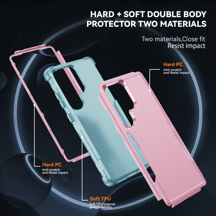 For Samsung Galaxy S25 Ultra 5G TPU + PC Shockproof Protective Phone Case