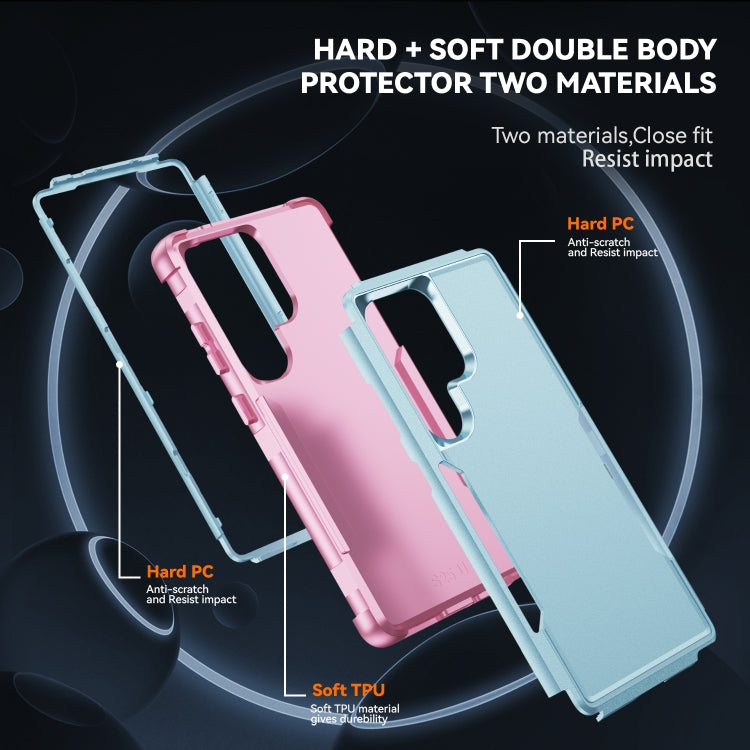 For Samsung Galaxy S25 Ultra 5G TPU + PC Shockproof Protective Phone Case
