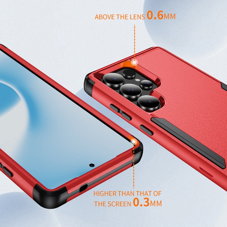 For Samsung Galaxy S25 Ultra 5G TPU + PC Shockproof Protective Phone Case
