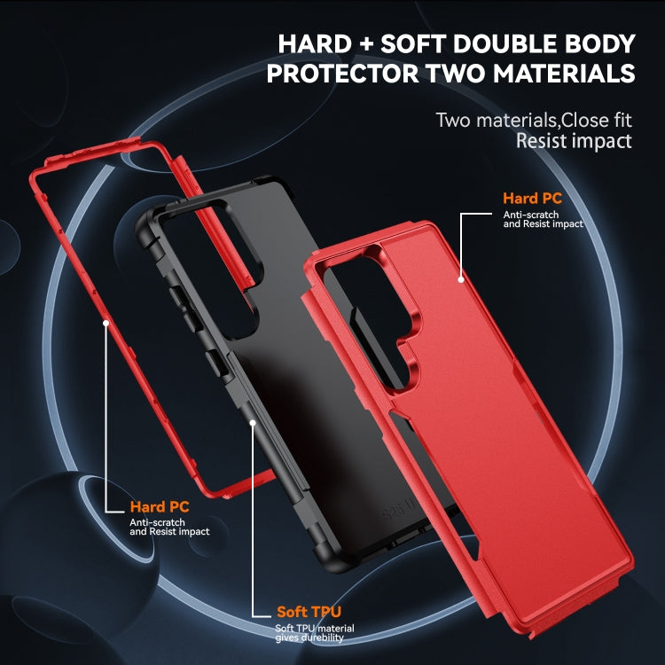 For Samsung Galaxy S25 Ultra 5G TPU + PC Shockproof Protective Phone Case