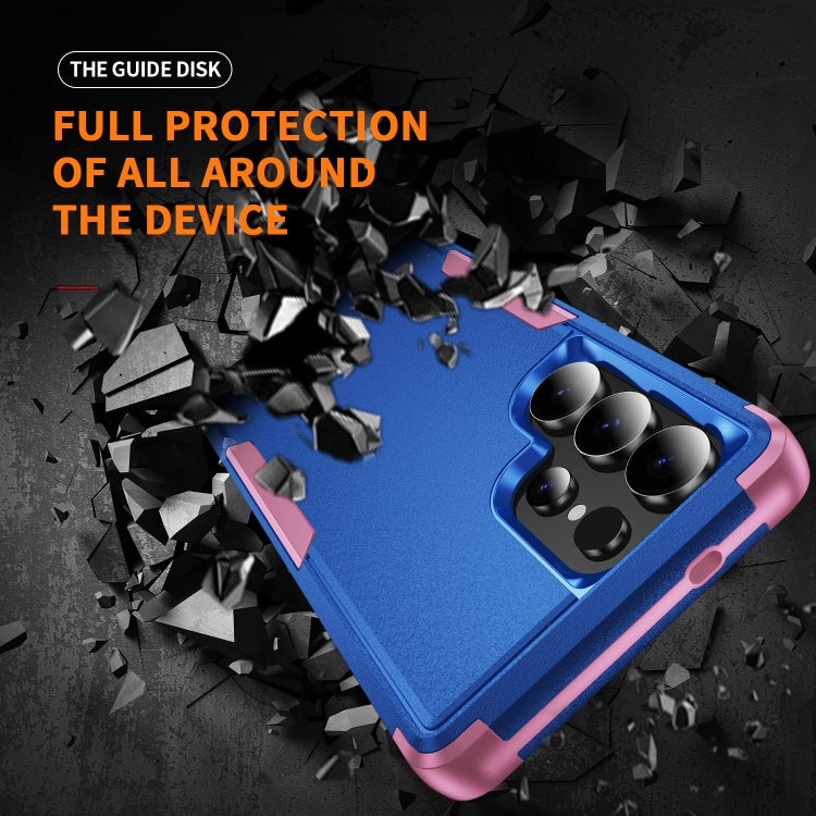 For Samsung Galaxy S25 Ultra 5G TPU + PC Shockproof Protective Phone Case