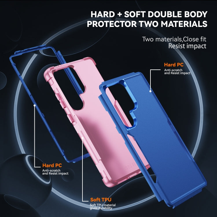 For Samsung Galaxy S25 Ultra 5G TPU + PC Shockproof Protective Phone Case