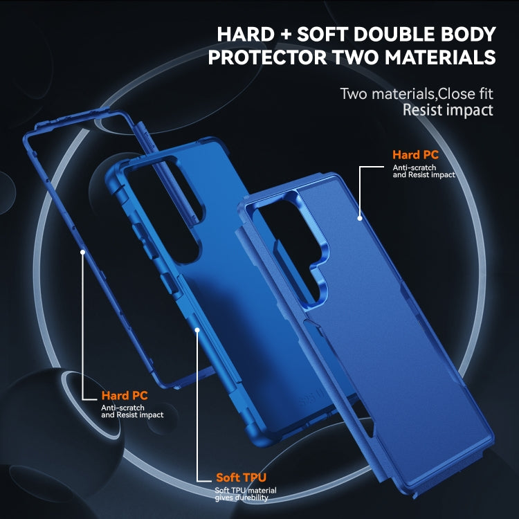 For Samsung Galaxy S25 Ultra 5G TPU + PC Shockproof Protective Phone Case