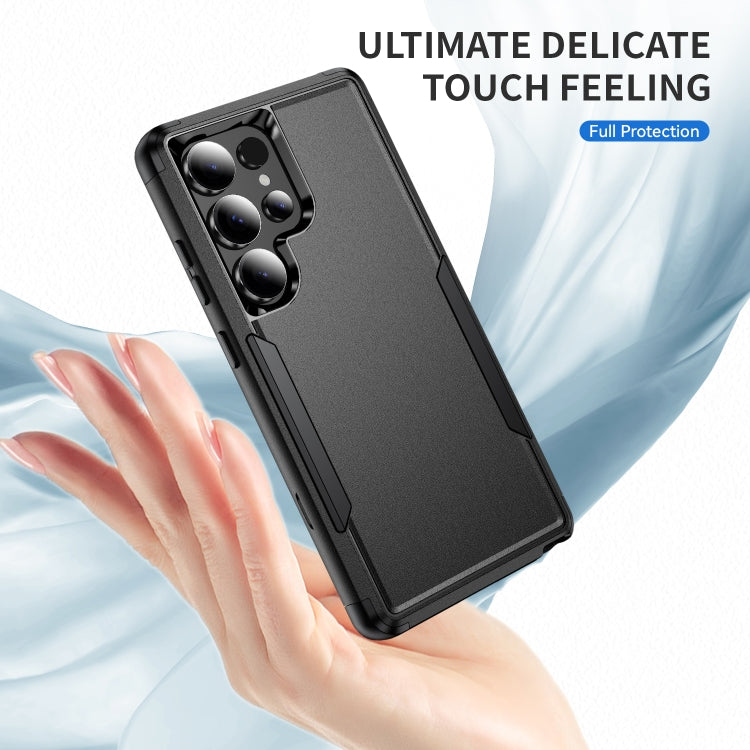 For Samsung Galaxy S25 Ultra 5G TPU + PC Shockproof Protective Phone Case