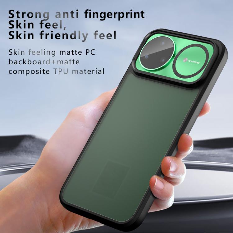 For Huawei nova 15 Ultra / 15 Pro Armor Big Pore PC Hybrid TPU Phone Case - Frosted Black