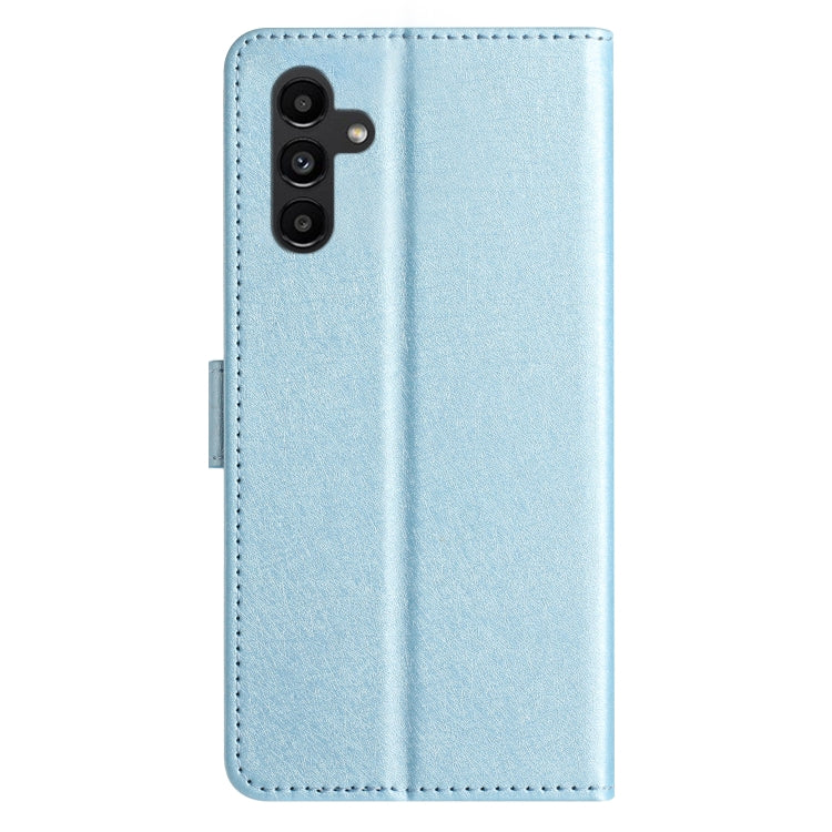 For Samsung Galaxy A36 Silk Texture Horizontal Flip Leather Phone Case