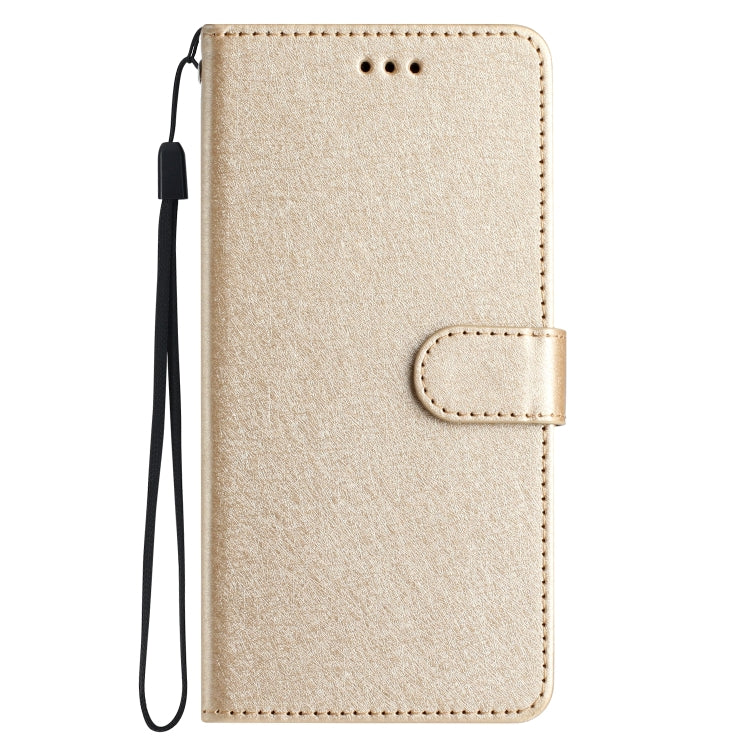 For Samsung Galaxy A36 Silk Texture Horizontal Flip Leather Phone Case