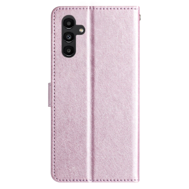 For Samsung Galaxy A36 Silk Texture Horizontal Flip Leather Phone Case