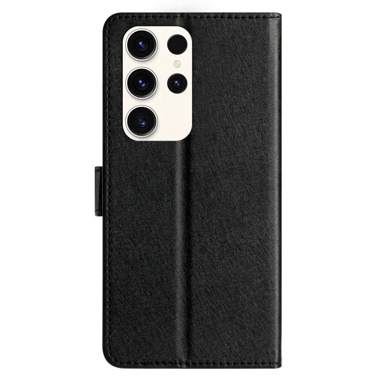 For Samsung Galaxy S25 Ultra 5G Silk Texture Horizontal Flip Leather Phone Case