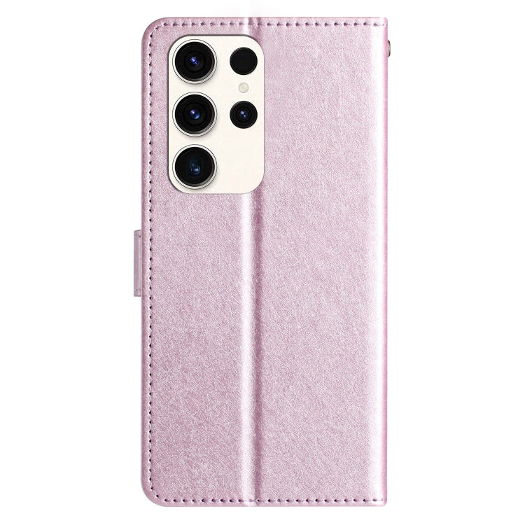For Samsung Galaxy S25 Ultra 5G Silk Texture Horizontal Flip Leather Phone Case
