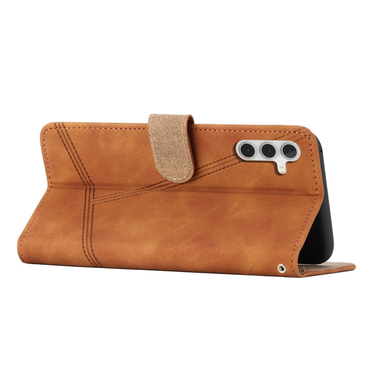 For Samsung Galaxy A56 5G Skin-feel Stitching Leather Phone Case