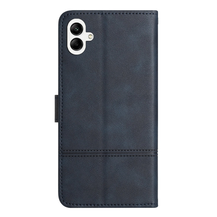 For Samsung Galaxy A06 4G Cowhide Texture Stitching Leather Phone Case