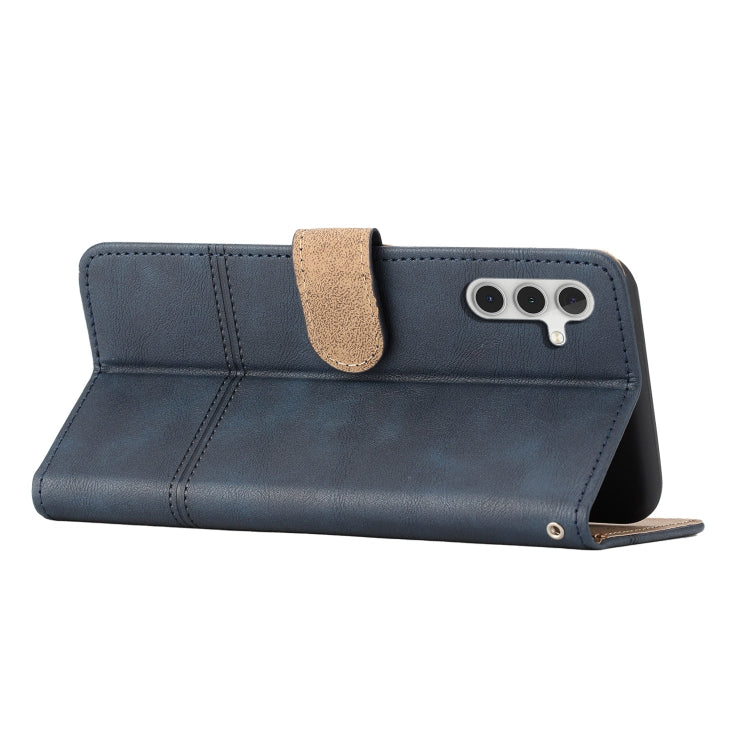 For Samsung Galaxy A26 5G Cowhide Texture Stitching Leather Phone Case