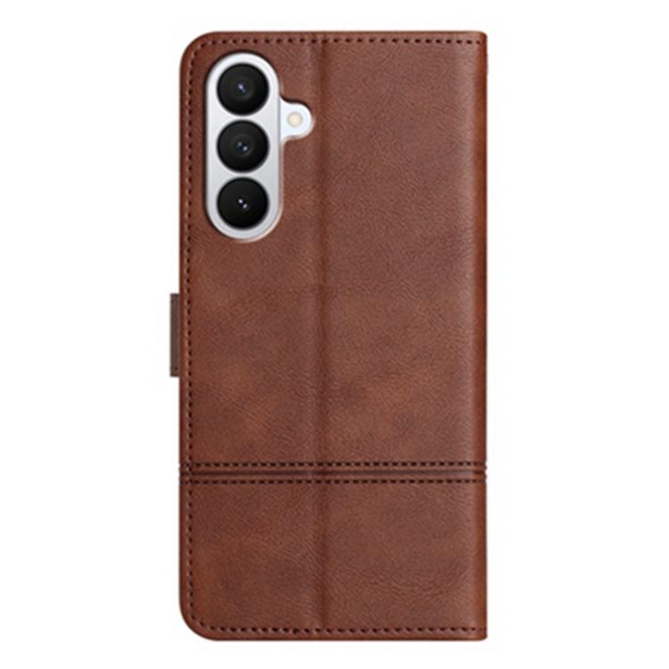 For Samsung Galaxy A37 5G Cowhide Texture Stitching Leather Phone Case