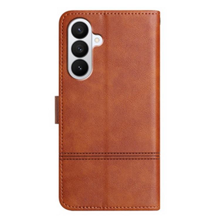 For Samsung Galaxy A37 5G Cowhide Texture Stitching Leather Phone Case
