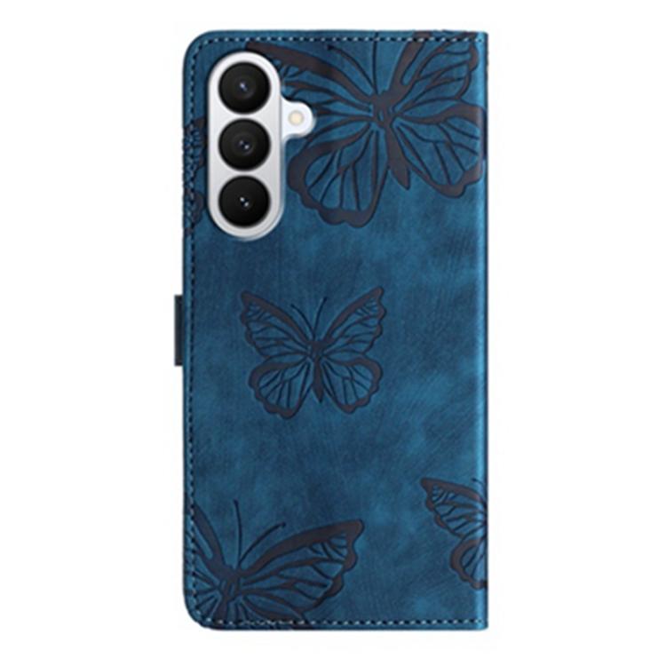 For Samsung Galaxy A37 5G Skin-feel Embossed Butterfly Leather Phone Case