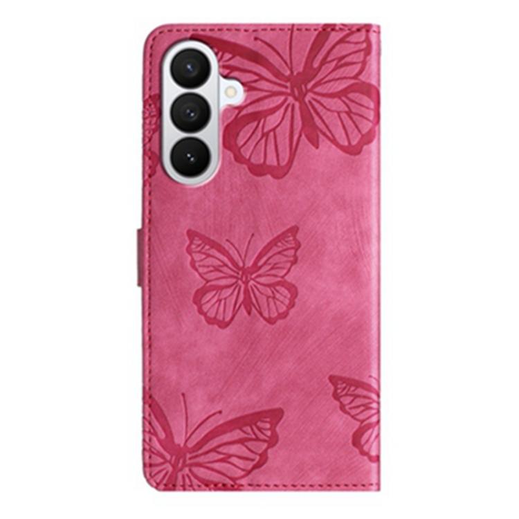 For Samsung Galaxy A37 5G Skin-feel Embossed Butterfly Leather Phone Case