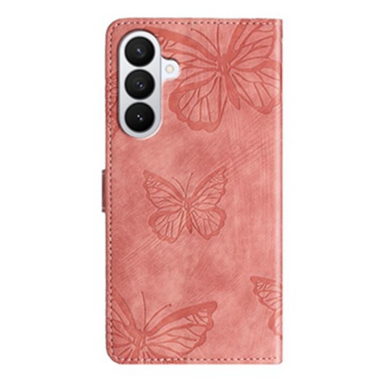 For Samsung Galaxy A37 5G Skin-feel Embossed Butterfly Leather Phone Case