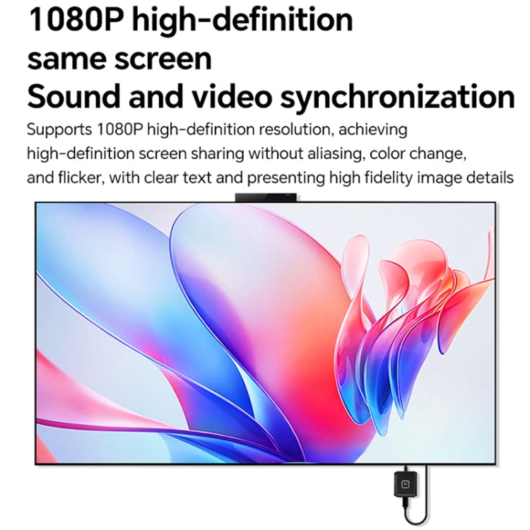 G128 1080P 60Hz Wireless HD Screen Projector Transmitter and Receiver Kit