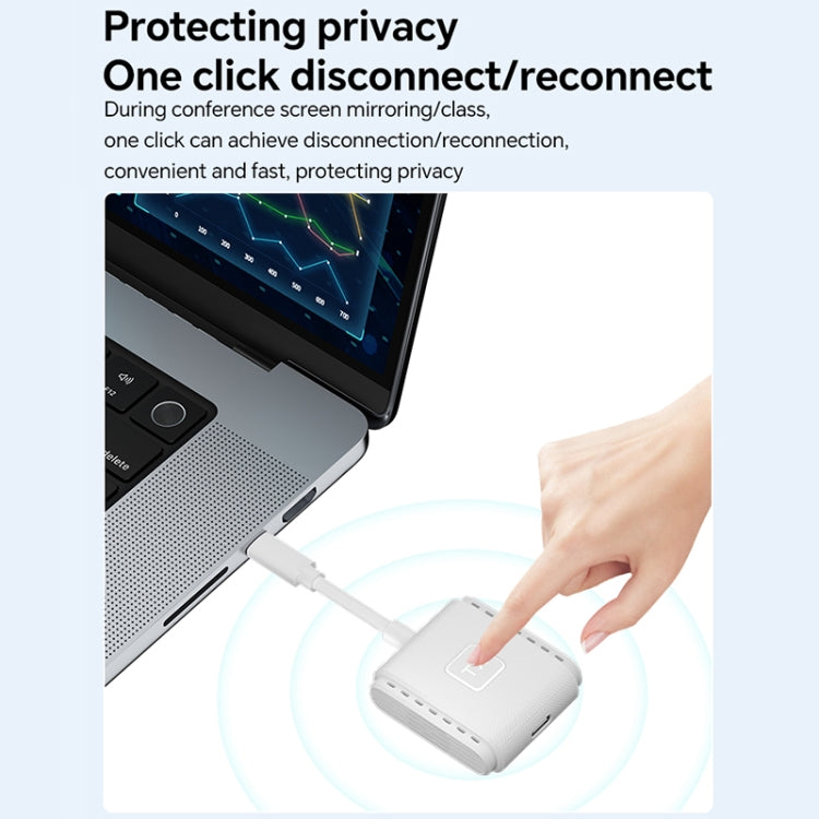 G128 1080P 60Hz Wireless HD Screen Projector Transmitter and Receiver Kit