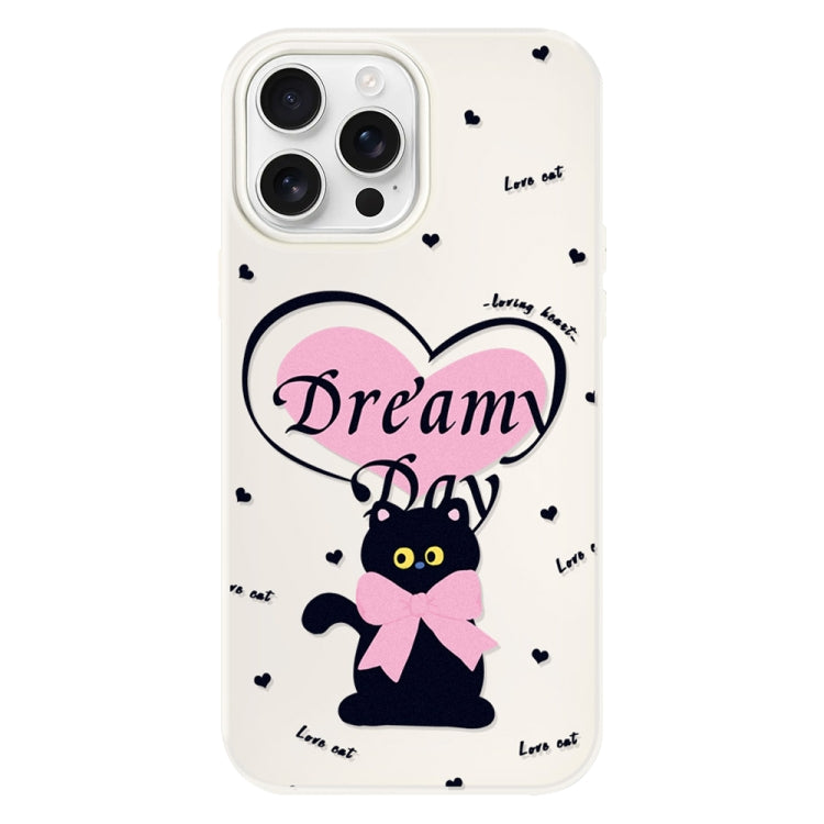 For iPhone 16 Pro Skin Feeling Jelly TPU Hybrid PC Phone Case