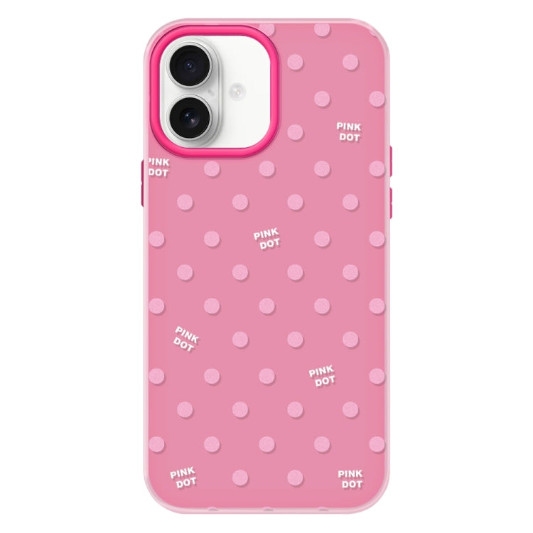 For iPhone 16 Skin Feeling Jelly TPU Hybrid PC Phone Case