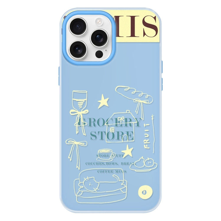 For iPhone 15 Pro Skin Feeling Jelly TPU Hybrid PC Phone Case