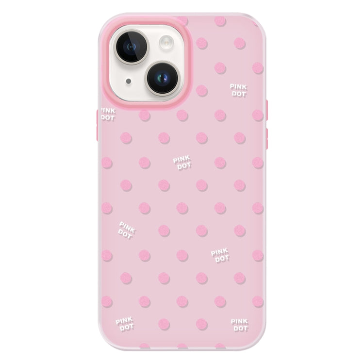For iPhone 15 Plus Skin Feeling Jelly TPU Hybrid PC Phone Case