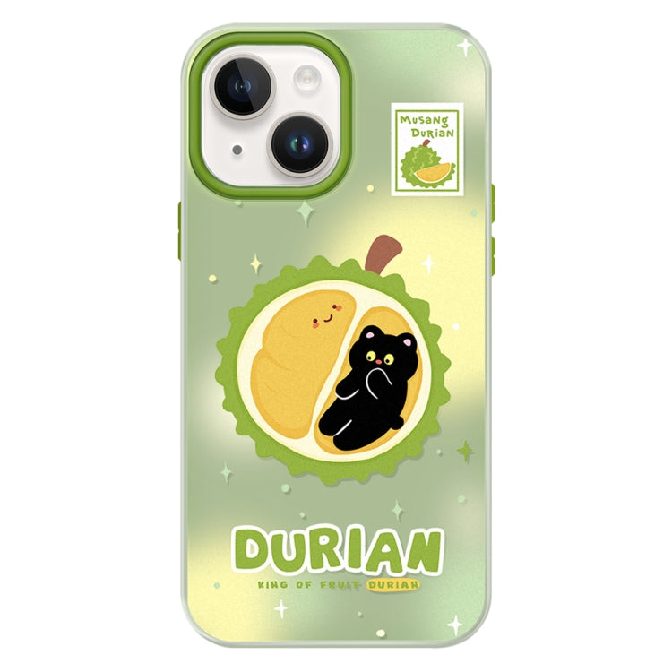 For iPhone 15 Plus Skin Feeling Jelly TPU Hybrid PC Phone Case