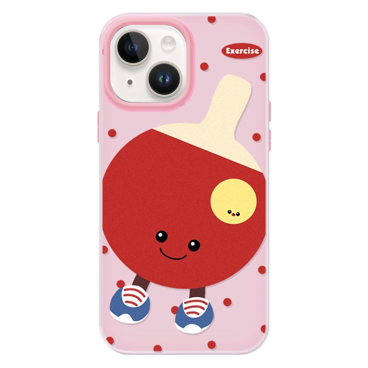 For iPhone 15 Plus Skin Feeling Jelly TPU Hybrid PC Phone Case