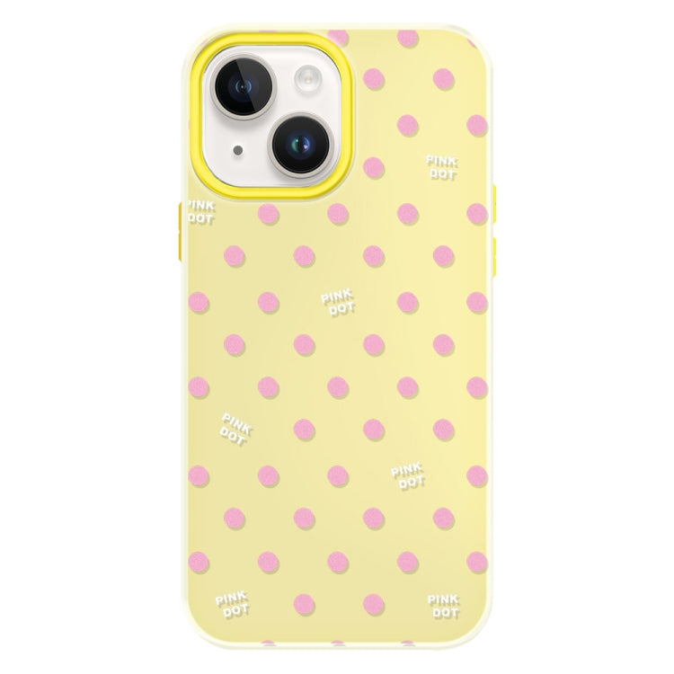 For iPhone 14 Skin Feeling Jelly TPU Hybrid PC Phone Case