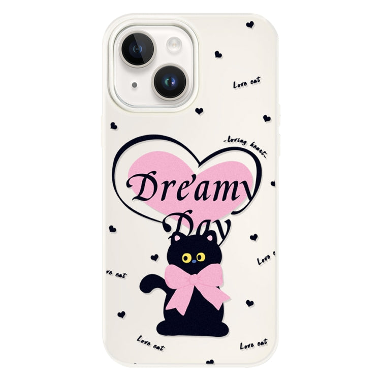 For iPhone 13 Skin Feeling Jelly TPU Hybrid PC Phone Case