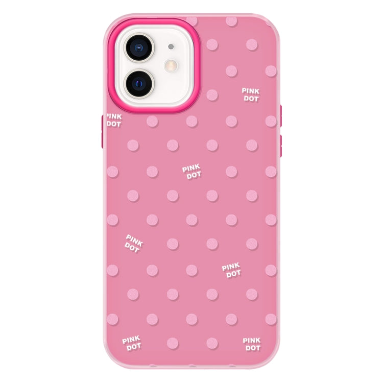 For iPhone 12 Skin Feeling Jelly TPU Hybrid PC Phone Case