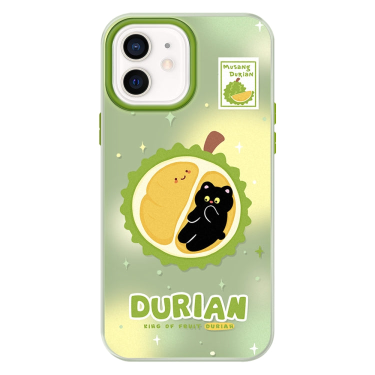 For iPhone 12 Skin Feeling Jelly TPU Hybrid PC Phone Case