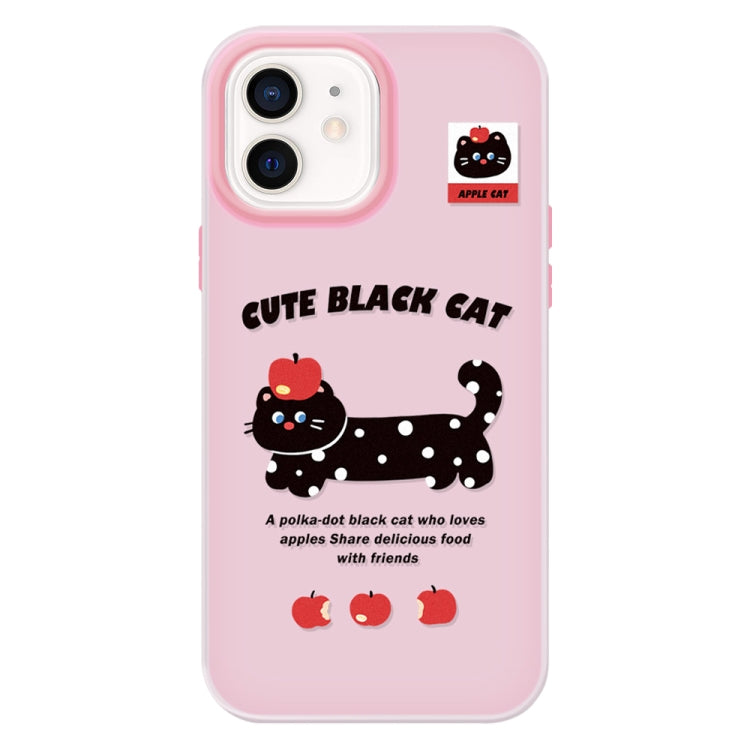 For iPhone 12 Skin Feeling Jelly TPU Hybrid PC Phone Case