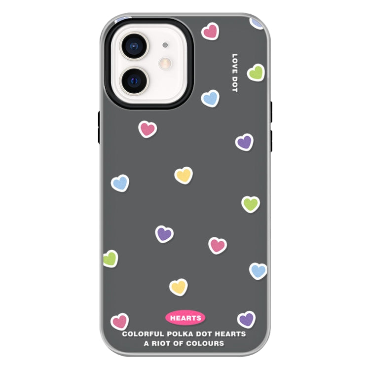 For iPhone 12 Skin Feeling Jelly TPU Hybrid PC Phone Case