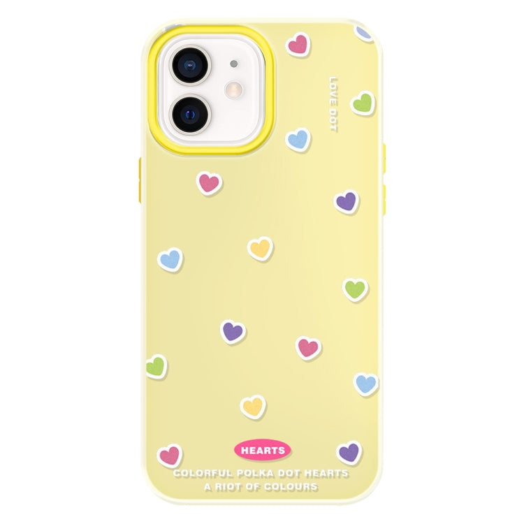 For iPhone 12 Skin Feeling Jelly TPU Hybrid PC Phone Case