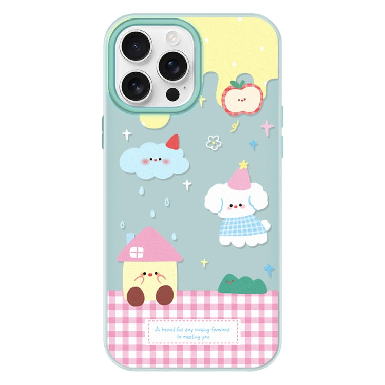 For iPhone 12 Pro Max Skin Feeling Jelly TPU Hybrid PC Phone Case